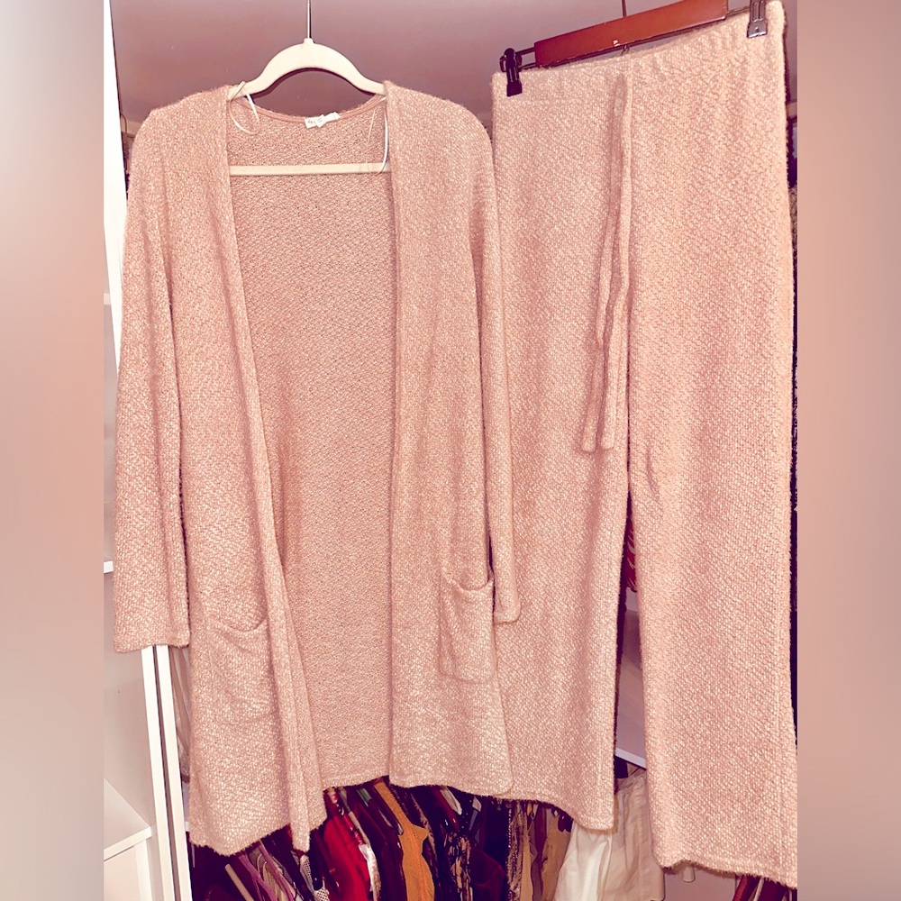 By The River Cardigan + Lounge Pants Set